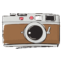 Camera Sticker by CORAZON YOGI