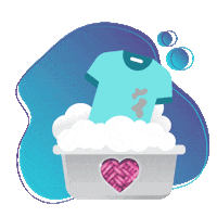 SkipSouthAfrica clothing clothes liquid laundry Sticker