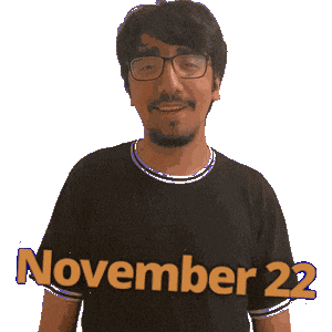 November 22 Sticker