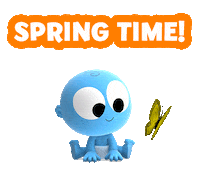 BabyFirst cute baby spring butterfly Sticker