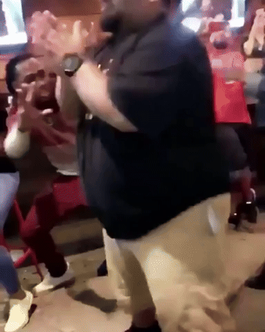 aaronpkp nba funny rockets fans rockets fans flip GIF