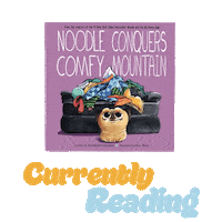 Noodle Currently Reading Sticker by Simon Kids