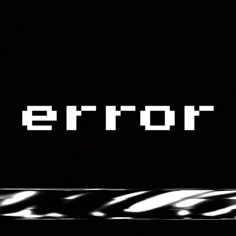 Text Error GIF