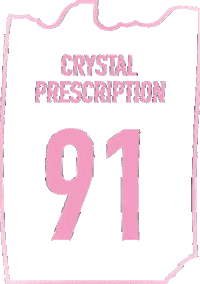 Crystal Ticket Sticker by Our Satellite Hearts