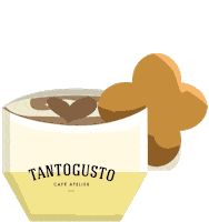 Cofee Capuccino Sticker by TantoGusto Cafe