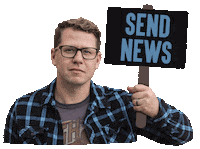 Comedy News Sticker by Comedian Dustin Nickerson