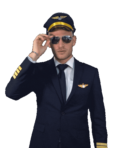 pilotpatrick_ giphyupload gay sunglasses captain Sticker