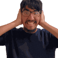 Screaming Hear No Evil Sticker