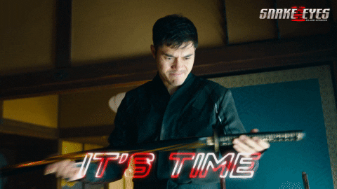 Its Time Reaction GIF by Snake Eyes