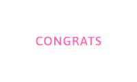 Proud Of You Congrats Sticker by growwithjo