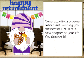 Congratulations Retire GIF
