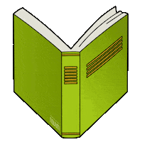 novumVerlag green book publishing pages Sticker