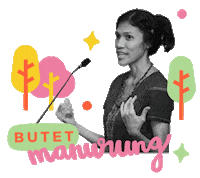 woman inspiring Sticker