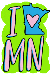 Minnesota Mn Sticker