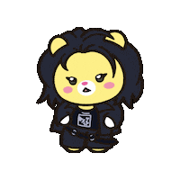 Crow Gidle Sticker