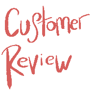 Customer Review Sticker by Martina Rathke