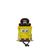 Spongebob Squarepants Dancing Sticker by The SpongeBob Movie: Search for SquarePants