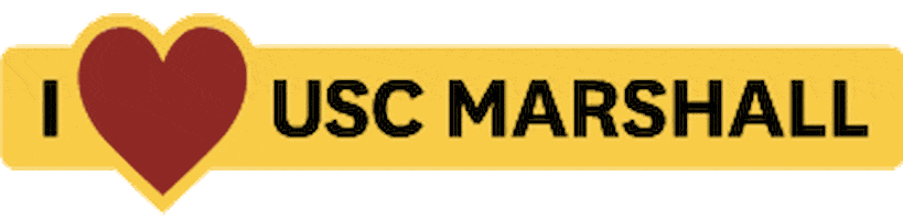 USCMarshall giphyupload graduation usc trojans Sticker