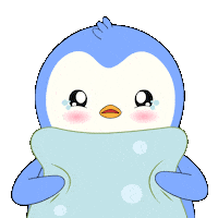 Excited Its Beautiful Sticker by Pudgy Penguins