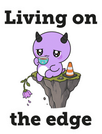 Sticker Daring Sticker by Naru Naru