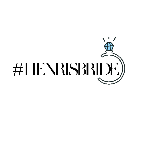 Henriscloudnine giphyupload wedding diamond bride Sticker