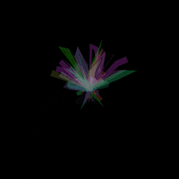 quasicrystals 3d abstract kaleidoscope crystals GIF