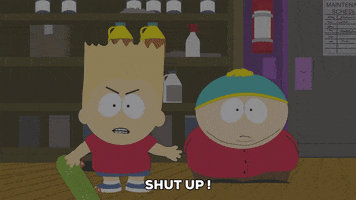 telling bart simpson GIF by South Park 