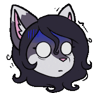 Scared Art Sticker