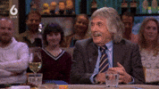 Johan Derksen Laughing GIF by Vandaag Inside