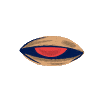 Red Eye Boom Sticker