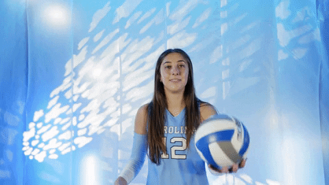 North Carolina Volleyball GIF by UNC Tar Heels