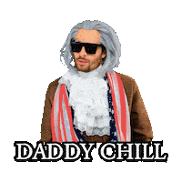 Sassy Daddy Chill Sticker