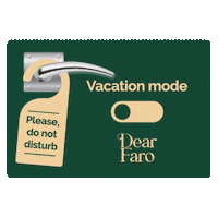 dearfaro dear faro baron faro dear hotels guest houses Sticker