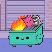 Garbage Gasoline GIF by 100% Soft