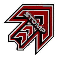 StepArtLine 3d red arrow step Sticker