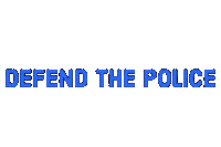 Law Enforcement Police Sticker by PORACalifornia