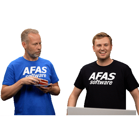Cake Piece Sticker by AFAS Software