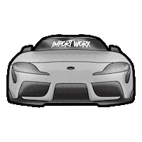 Cars Toyota Sticker by ImportWorx