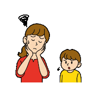 Thinking Mother Sticker by CHEBLO