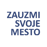 Zauzmi Svoje Mesto Sticker by KONTEH