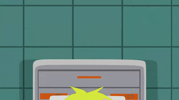 scared butters stotch GIF by South Park 