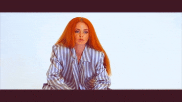 lenakatina_official fashion redhead redhair tatu GIF
