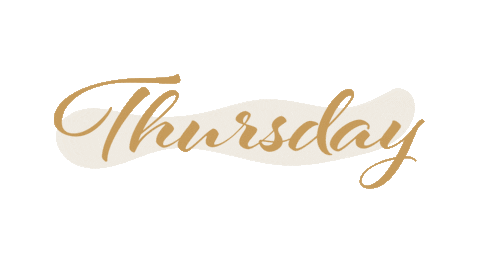 Happy Thursday Sticker