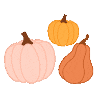 Fall October Sticker