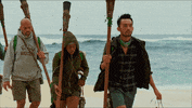 Beach Walking GIF by Survivor CBS
