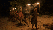 Walking Torch GIF by Survivor CBS