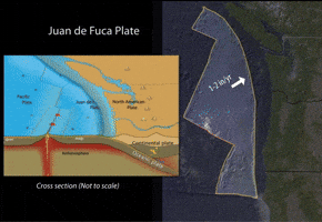 Cascadia Subduction Zone Landscapes