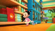 Dance Cat GIF by Moonbug