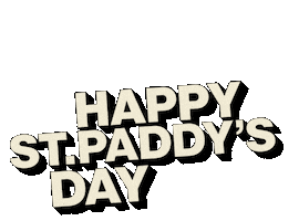 Happy St Patricks Day Sticker by Curtains Cool