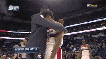 kelly oubre jr. hug GIF by NBA